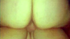A horny wife gets fucked and cum inside her vagina