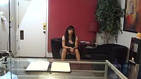 what does angie do in her casting interview?