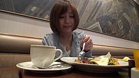 Kirari 21 Year Old Waitress Sucks Cock With Nipples Hard.