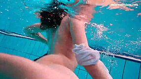 horny teen strips naked and shows her body