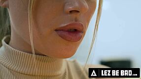 Lez be bad - pawg secretary anna claire clouds gets dominated by femdom boss casey calvert strap-on?