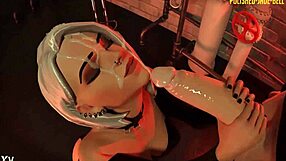 ash from overwatch in various scenes compilation