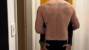 Gay blowjob and gay sex with a big cock