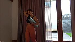 Step Sister Fucked Hard After Yoga