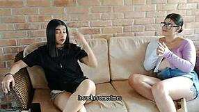 Latina Stepsister Gets Pussy Rubbed And Eaten