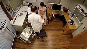 Man, this shy teen Lainey gets spread eagle at Doctor Tampa's clinic!