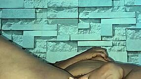 Intriguing lesbian fingering session with big ass massage