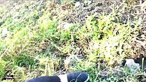 Latina Girlfriend Gives Public Blowjob At Lake?