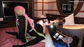 kimetsu no yaiba mitsuru cosplay sex