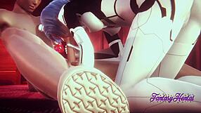 Evangelion Hentai 3D - Rei Ayanami Enjoy With Shinji Ikari Hard Sex - Japanese Manga Anime Porn Cartoon!