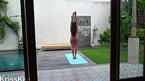 Step Sister Fucked Hard After Yoga