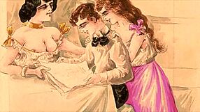 빈티지 에로 일러스트