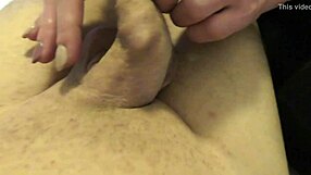 Milf's Foreskin Play Turns Wild with Latex Gloves On