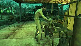 Watch the brunette get fucked in Fallout 4 sanctuary