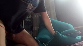 chubby gay guy shows his big ass for homemade fun