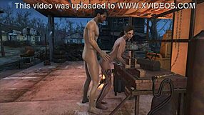 Watch the brunette get fucked in Fallout 4 sanctuary