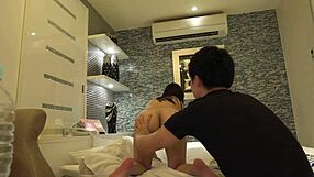 Man, japanese teen athlete's pussy got licked good