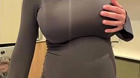 Stepmom With Big Milky Tits Gets Pussy Licked Outdoors