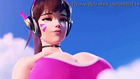 Beautiful music video of D.Va from Overwatch