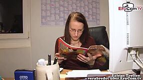 German lesbian neighbors meet a stranger at casting. Their first time together gets steamy fast!