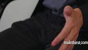 WORKPLACE ROMANCE TURNS INTO GAY PARODY ASSFUCKING