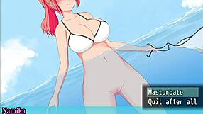 Exhibitionist JK Flashes And Bangs At Beach!