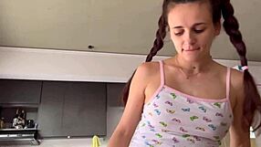 Stepsister Begs For Anal Sex With Her Brother. She Asks Me To Fuck Her Ass.