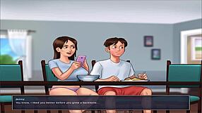 Uncensored hentai in Summer Time Saga!