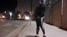 gay latino bubble butt selling holes in the street