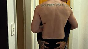 Gay blowjob and gay sex with a big cock