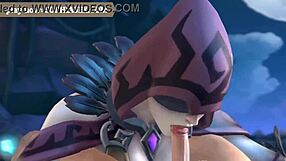 Sexy 3D Characters From Paladins Tease With Big Asses And Tits In Hentai Animation