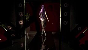 3d cute asian slut in lingerie cheats with big cock