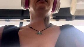 Sweaty gym session ends with gapping, farting, and more