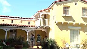 Ellena woods and megan sage taste pussy for first time orgasm. Milf fingering leads to big ass kissing.