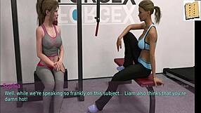 blonde wife and busty mother-in-law tease