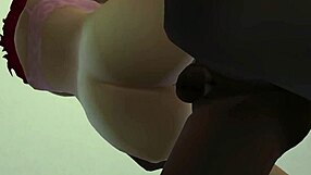 Horny Black Fucks Cute Redhead In 3D Anime Game