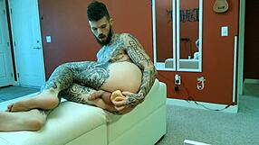 I explored my big toy in this anime hentai scene