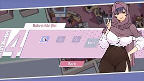 Muslim boss gets a 3D titjob in hentai game