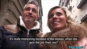 Public Agent Worldclass Wifey Fucks A Stranger While Her Husband Waits Outside. Detailed Hotel Doggystyle Action.