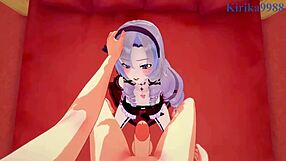 hyakumantenbara salome says intense sex in hentai