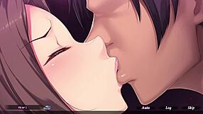 In this hentai, the teacher steals the housewife for blowjob and doggy