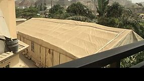 This Chap We Met At The Balcony! My Stubborn Friend Decided We Fuck Her First!