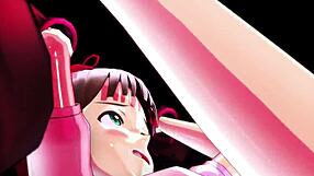 haruka bounces in puru puru style with hosomino ken