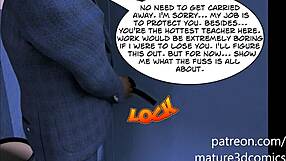 Sexy Big Ass Teacher Rides Principal's Monster Cock Hard