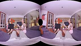 Virtualrealporn experts show off dildos and toys