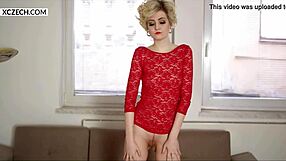 lena monroe opens her legs for some solo masturbation fun on xczech.