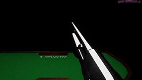 X Roulette 2 - ogromne joške v 3D risankasti blowbang akciji