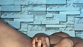 Intriguing lesbian fingering session with big ass massage