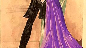 Vintage erotic illustration