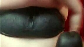 dildo sucking leads to intense cock fucking in controlled sexting session